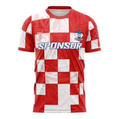 Checkerboard Tiger Custom Team Soccer Jersey
