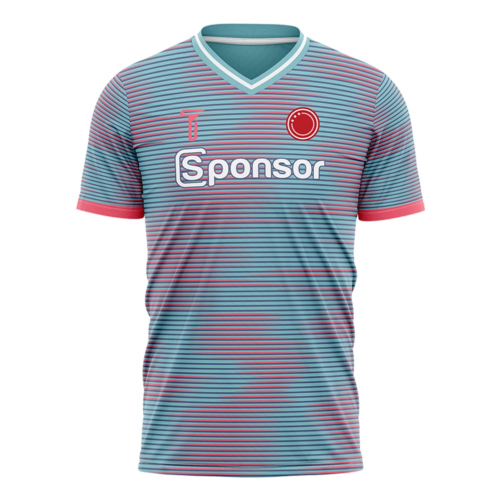 Custom Team Mystic Wave Adult Youth Soccer Jersey