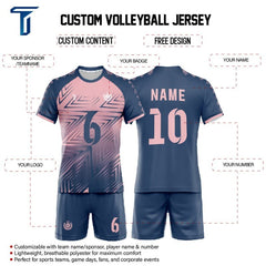 Custom Sting Men's Volleyball Jersey Set