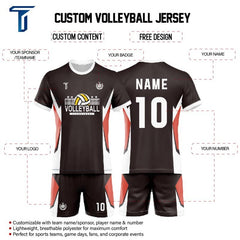 Custom Edge Men's Volleyball Jersey Set
