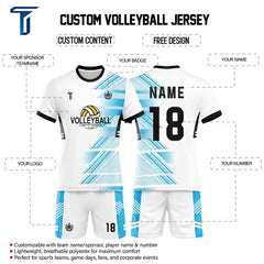 Custom Side Out Men's Volleyball Jersey Set