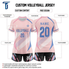 Custom Elite Women's Volleyball Jersey Set