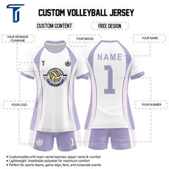 Custom Twist Women's Volleyball Jersey Set