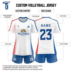 Custom Streamline Women's Volleyball Jersey Set