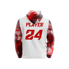 Custom Ruby Loose Fit Zipper Cardigan Hoodie Sweatshirt