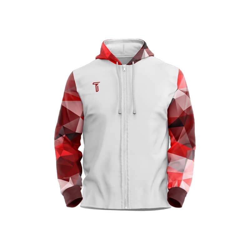 Custom Ruby Loose Fit Zipper Cardigan Hoodie Sweatshirt