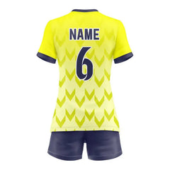 Custom Arrow Gradient Women's Volleyball Jersey Set